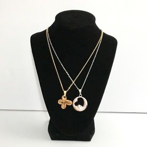Double Gold/Silver Stainless Steel Necklace